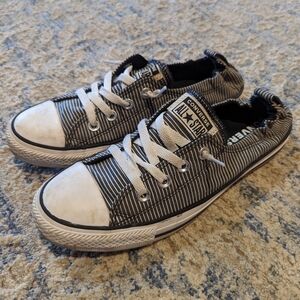 Converse Women's Slip-on Black and White Sneakers